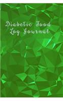 Diabetic Food Log Journal: Daily Logbook for Recording Blood Glucose Levels, Food, Sleep, Water Intake and Weight Journal