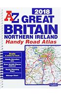 Great Britain Handy Road Atlas 2018 (A5 Spiral)