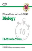 New Grade 9-1 Edexcel International GCSE Biology: 10-Minute Tests (with answers)