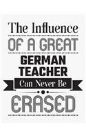 The Influence of a Great German Teacher Can Never Be Erased