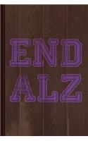 End Alz Alzheimer's Journal Notebook