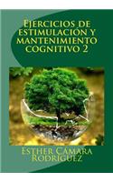 Ejercicios de estimulación y mantenimiento cognitivo 2