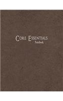 Core Essentials Notebook: 1/2 Inch Dot Grid Ruled