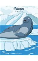 Focas libro para colorear 1