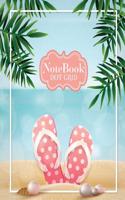 Notebook Dot-Grid: Cute Summer Beach Cover: Notebook Dot-Grid: Notebook For Journaling, Doodling, Creative Writing, School Notes, and Capturing Ideas,120 pages, Size 8
