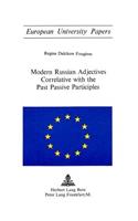 Modern Russian Adjectives Correlative with the Past Passive Participles
