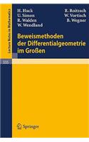 Beweismethoden Der Differentialgeometrie Im Großen