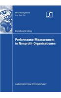 Performance Measurement in Nonprofit-Organisationen