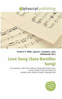 Love Song (Sara Bareilles Song)