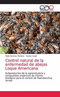 Control natural de la enfermedad de abejas Loque Americana
