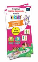 Young Minds Practice Assignments Workbook - Nursery Books For Kids | book | books | kids books | books for kids | children books | worksheets for 3+ year old