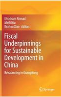 Fiscal Underpinnings for Sustainable Development in China