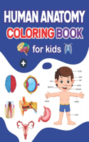 Human Anatomy Coloring Book For Kids