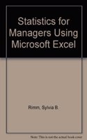 Statistics For Managers Using Microsoft Excel 2ed (Hb 1999), Levine D.M
