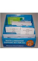 Harcourt School Publishers Math California: Math Lang Spprt/El Se 1: Math Lang Spprt/El Se 1