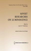 Soviet Researches on Luminescence