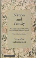 Nation and Family: Personal Law, Cultural Pluralism, and Gendered Citizenship in India