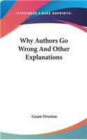 Why Authors Go Wrong And Other Explanations