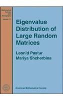 Eigenvalue Distribution of Large Random Matrices