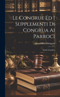 Le Congrue Ed I Supplementi Di Congrua Ai Parroci