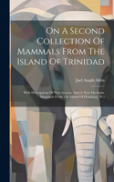 On A Second Collection Of Mammals From The Island Of Trinidad