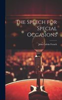 Speech for Special Occasions