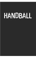 Handball: Handball Notebook, Graph Paper (6 x 9 - 120 pages) Sports Themed Notebook for Daily Journal, Diary, and Gift