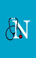Initial N Monogram Stethoscope Journal: (Appreciation Gift for Nurses)