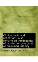 Clinical Facts and Reflections, Also Remarks on the Impunity of Murder in Some Cases of Presumed Ins