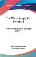 The Water Supply Of Berkshire