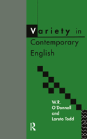 Variety in Contemporary English