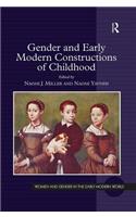 Gender and Early Modern Constructions of Childhood