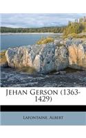 Jehan Gerson (1363-1429)