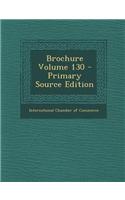 Brochure Volume 130