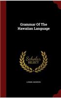 Grammar of the Hawaiian Language