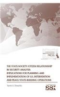 The State-Society/Citizen Relationship in Security Analysis