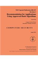 Recommendation for Applications Using Approved Hash Algorithms