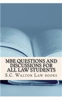 MBE Questions and Discussions for All Law Students