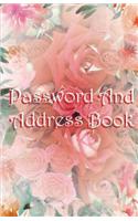 Password and Address Book: Password and Address Book / Diary / Notebook Flowers