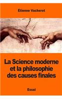 Science moderne et la philosophie des causes finales