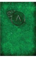 Monogram a Notebook: Blank Journal Diary Log