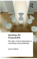 Speaking the Unspeakable