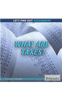 What Are Taxes?