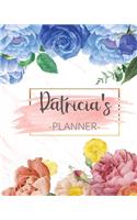 Patricia's Planner: Monthly Planner 3 Years January - December 2020-2022 - Monthly View - Calendar Views Floral Cover - Sunday start