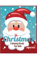 Christmas Coloring Book for Kids Ages 4-8