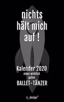 Kalender 2020 für Ballet-Tänzer