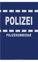 Polizei - Polizeikommissar - Notizbuch