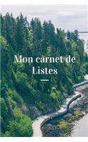Mon Carnet De Listes: Carnet de Notes façon to do list à compléter, envie, projets, rêves, films à regarder, restaurants à essayer, wishlist...découvrez et listez les cho