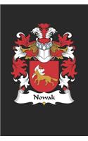 Nowak: Nowak Coat of Arms and Family Crest Notebook Journal (6 x 9 - 100 pages)