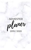 Semester Planer 2019 / 2020: A5 Coole Geschenkidee PLANER zum Studium - Notizbuch für Studenten - Studienbeginn - Erstes Semester - Pruefung - Geburtstag - Terminkalender